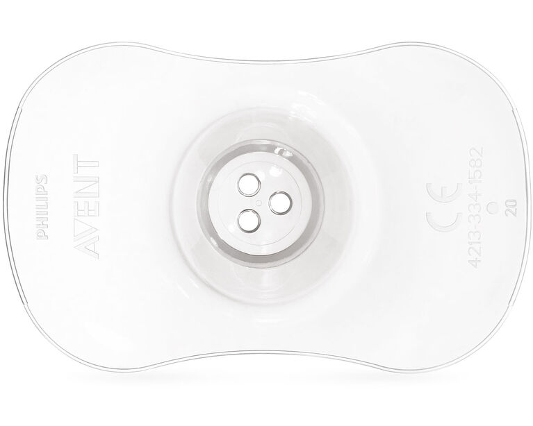 Protège-mamelons Philips Avent avec étui de rangement, emballage de 2, taille moyenne