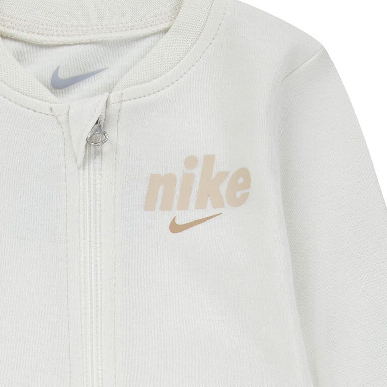 Nike Coverall - White - Size 9 Months