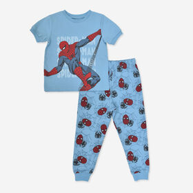 Marvel Spiderman 2 Piece Sleep Set Blue 4-5