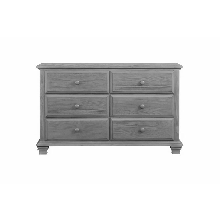 Commode Oxford Baby Kendra 6 tiroirs Grigio - Notre exclusivité