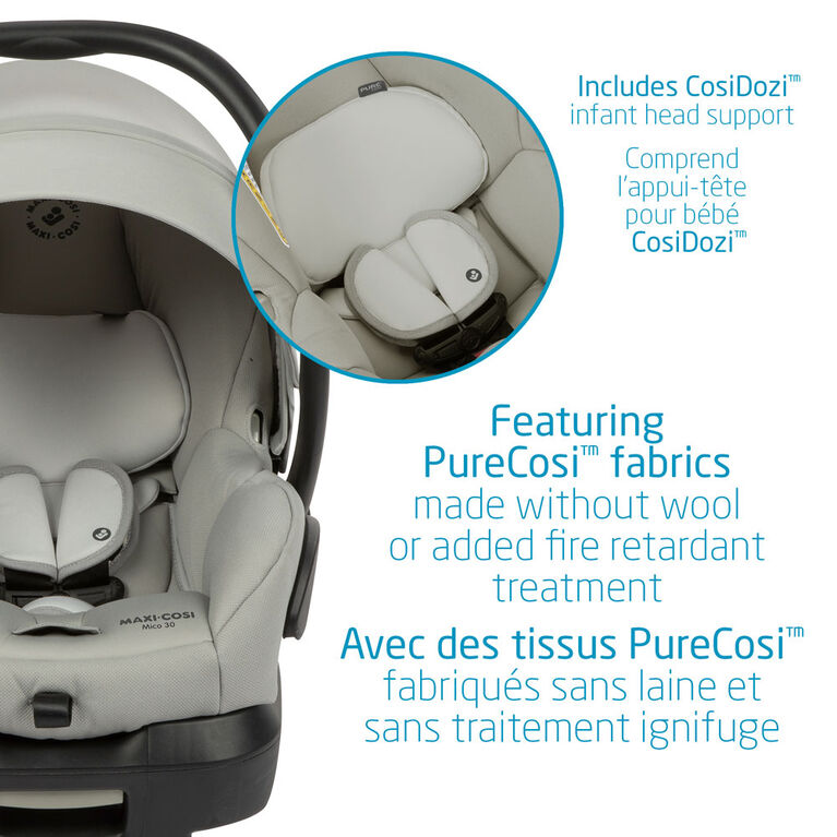 Maxi Cosi Zelia Max 5-in-1 Modular Travel System - Polished Pebble