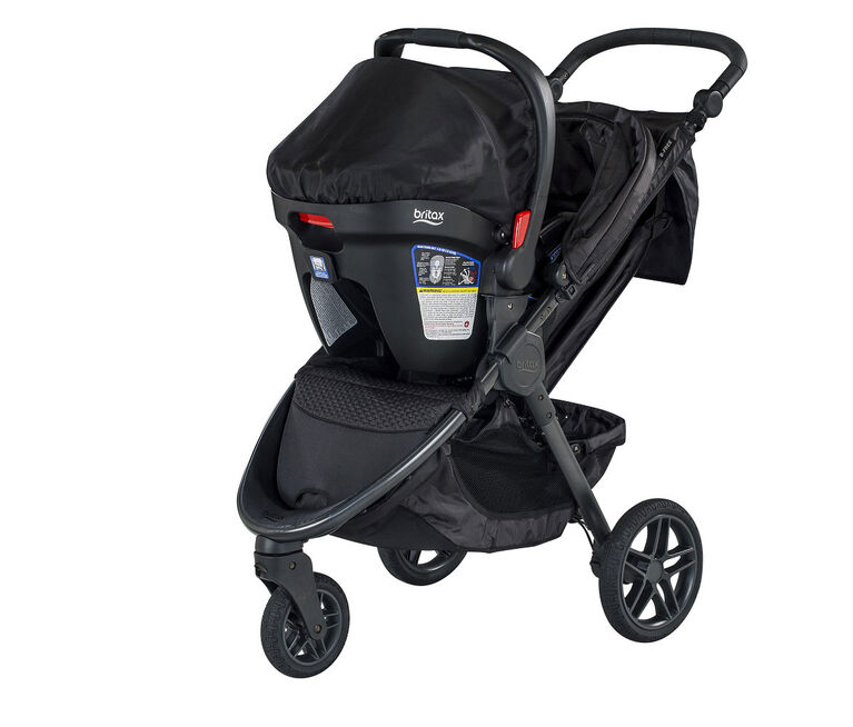 Britax B-Free Travel System - Midnight