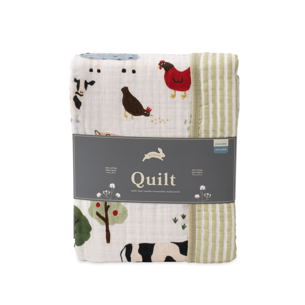 Red rover hotsell muslin quilt