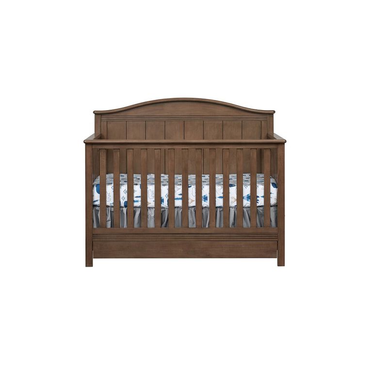 Oxford Baby Sienna 4 in 1 Convertible Crib w/ Drawer Acorn Brown - R Exclusive