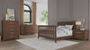 Child Craft Kieran 4-in-1 Convertible Crib, Toasted Chestnut