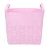 Sammy and Lou Pink Woven Felt Storage Basket