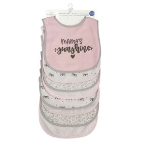 Koala Baby - 8 Pk Bavoir En Microterry Rose Sunshine