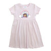 Robe à manches courtes Gabby - Lilas 4T