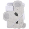 Koala Baby - Bear Woven Hooded Towel and Mitt