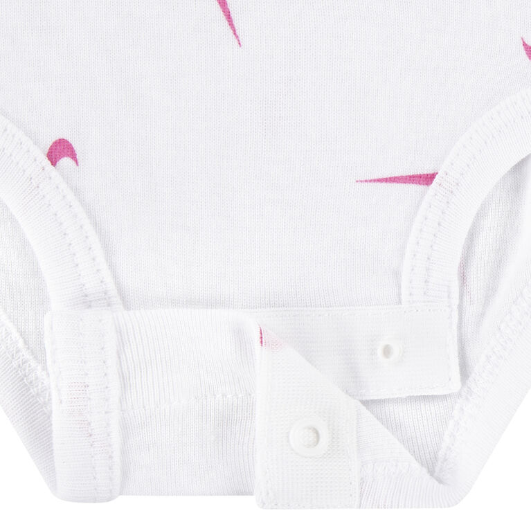 Nike 3 Pack Bodysuit Set - Grey