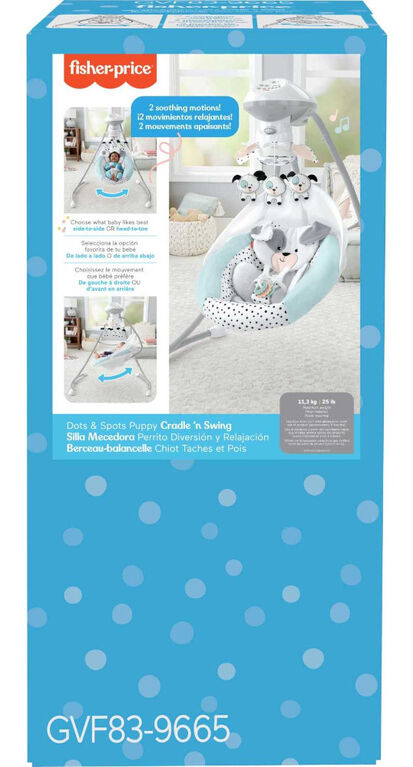 Fisher-Price Dots and Spots Puppy Swing