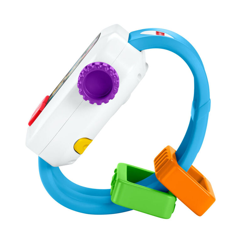 Fisher-Price - Rires et Éveil - Montre intelligente Heure d'apprendre - Édition bilingue