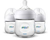 Biberon Philips Avent Naturel, transparent, 4 oz, emb. de 3.