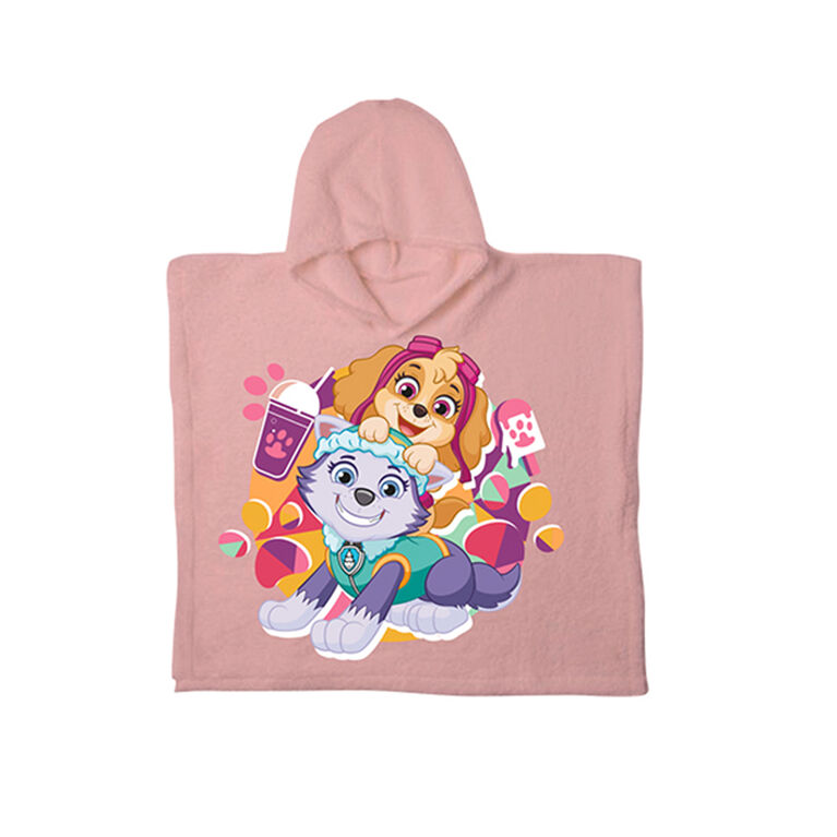 Paw Patrol 60 X 60 Cm Poncho Towel