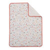 Baby's First by Nemcor Couverture matelassée en jersey de coton, fleurie