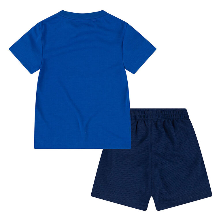 Nike  T-shirt and Short Set - Midnight Navy