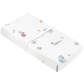 Kushies - Percale Dream change pad cover Forest