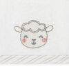Koala Baby - 6-Pack Baby Washcloths - Grey & White Lamb