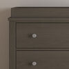 Forever Eclectic by Child Craft Wilmington 3-Drawer Dresser with Dressing Kit, Dapper Gray