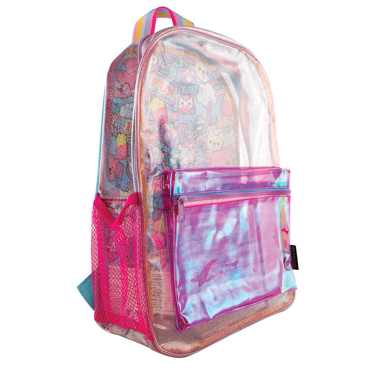 Fashion Angels - Sparkle Transparent Character Backpack
