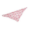 Amor Bebe 3 Piece Muslin Reversible Bib with 2 Headbands Set: Pink Floral