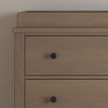 Forever Eclectic by Child Craft - Harmony 3-Drawer Dresser with Dressing Kit- Dusty Heather