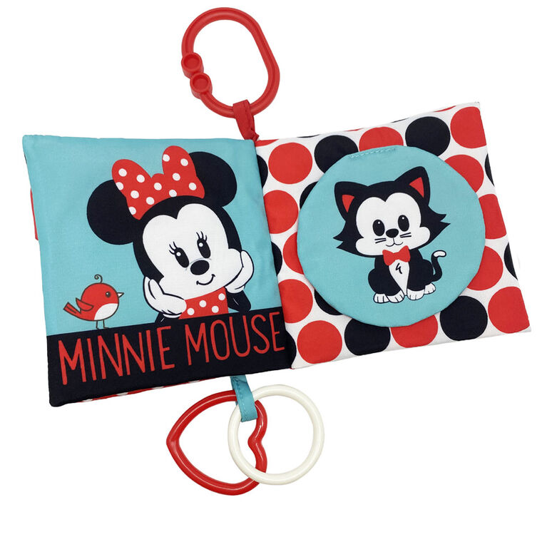 Livre doux Disney Minnie Mouse (N/B)