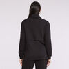 Motherhood -  Long Sleeve Scuba Funnel Nursing Top - Black -S