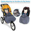 Baby Waterproof Carrier Cover | Greystone - One Size