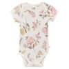 Just Born - Body à manches courtes Vintage Floral - 0-3 mois