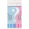 Gender Reveal table cover 54"x84" - English Edition