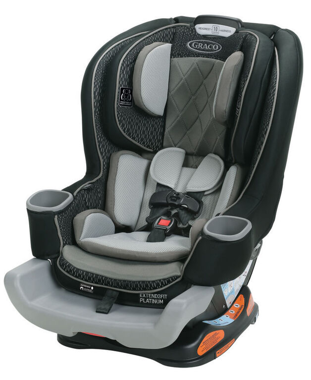 Graco Extend2Fit Platinum Convertible Car Seat - Hurley - R Exclusive