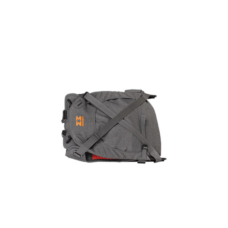 MiniMeis Shoulder Carrier, Grey-Orange