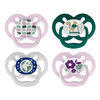 Advantage Pacifier Stage 2 Purple 4 Pack