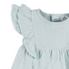 Gerber Childrenswear - 2-Piece Dress + Diaper Set Aqua Blue - 6-9M