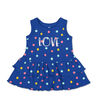 Koala Baby Sleeveless Multi Polka Dots "Love" Ruffle Skirt Dress - 3-6 Months