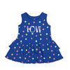 Robe sans manches à pois multicolores « Love » avec jupe à volants Koala Baby, 3-6 Mois