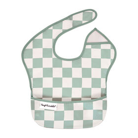 Tiny Twinkle - Bavoir Mess Proof - Sauge à Carreaux 6-24M