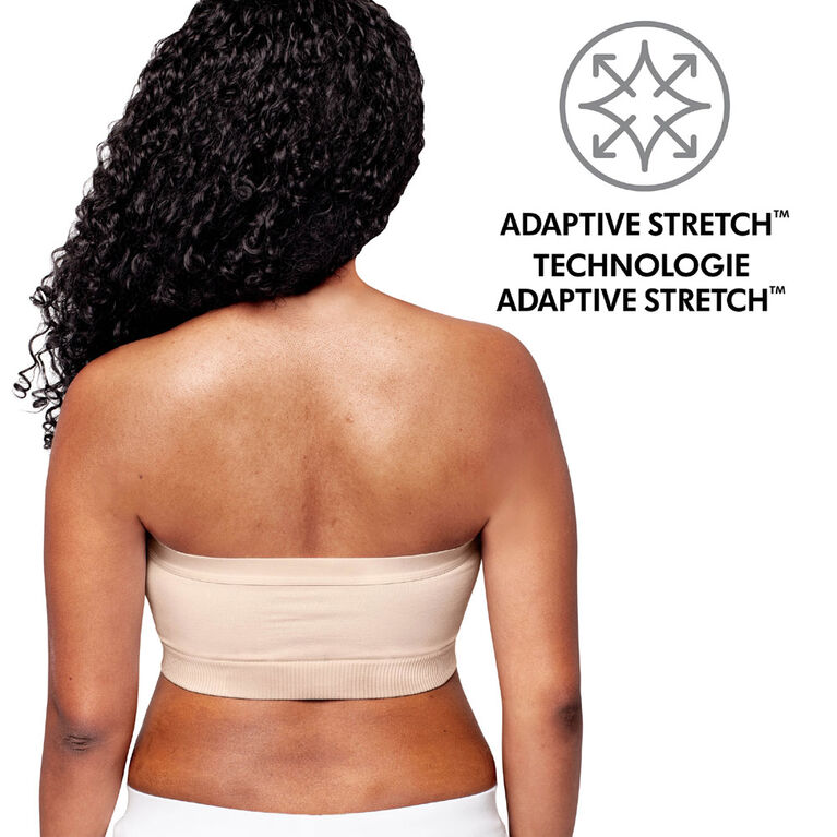 Medela Hands Free Pumping Bustier | Easy Expressing Pumping Bra with Adaptive Stretch for Perfect Fit | Chai Large