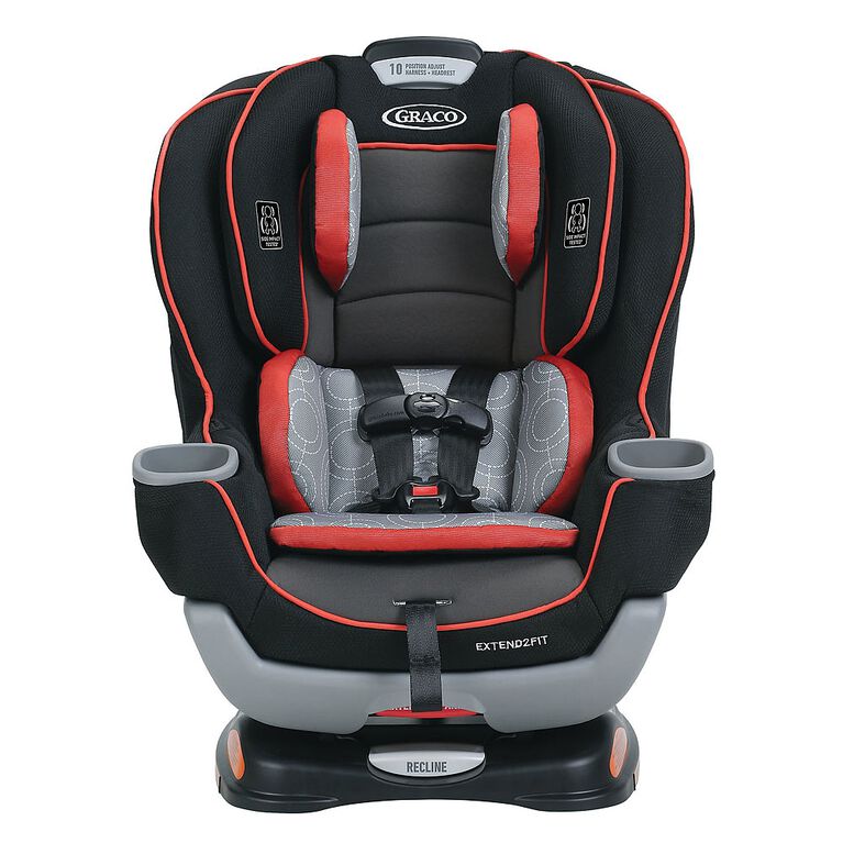 Graco Extend2Fit Convertible Car Seat Solar R Exclusive Babies R