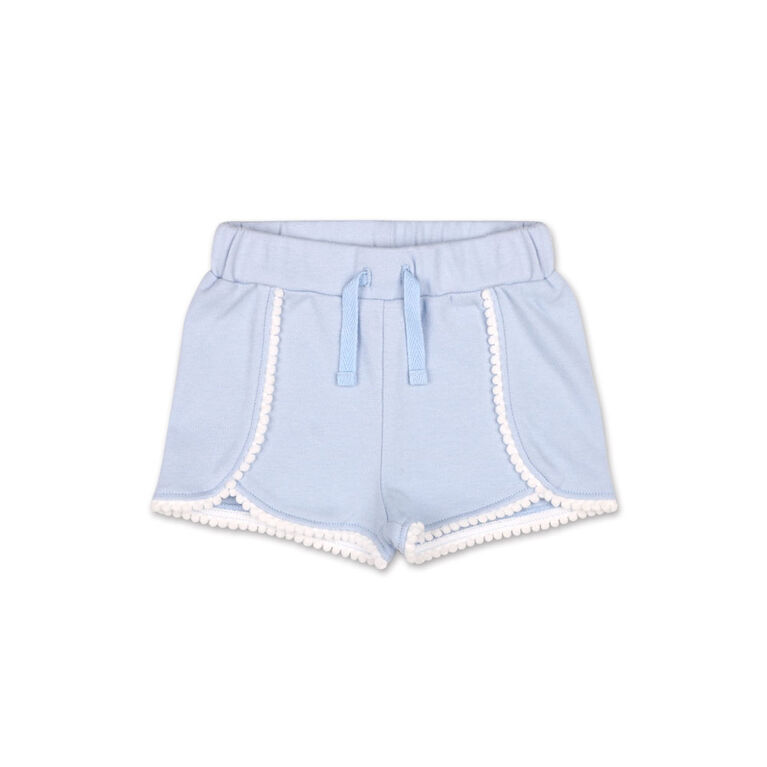 Short à ourlets pompons lilas Koala Baby - 12 mois