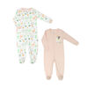 Paquet de 2 Dormeuses Koala Baby - Lama Rose, 12 Mois