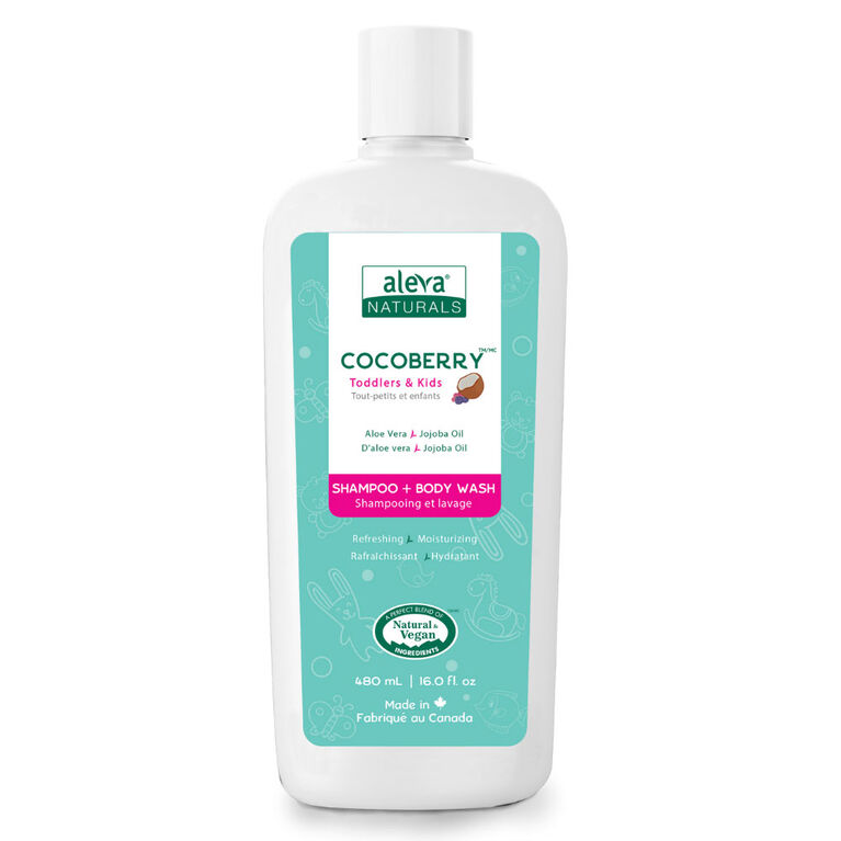 Aleva Naturals Cocoberry Toddlers & Kids Shampoo & Wash