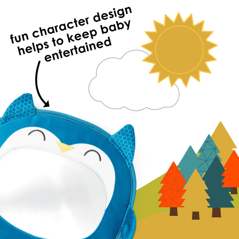Diono Easy View Owl Character Baby Car Mirror