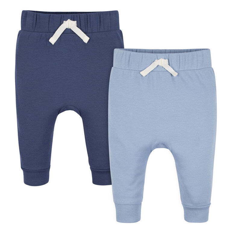 Gerber Childrenswear - 2 Pack Pants - Puppy Playground - 0-3M