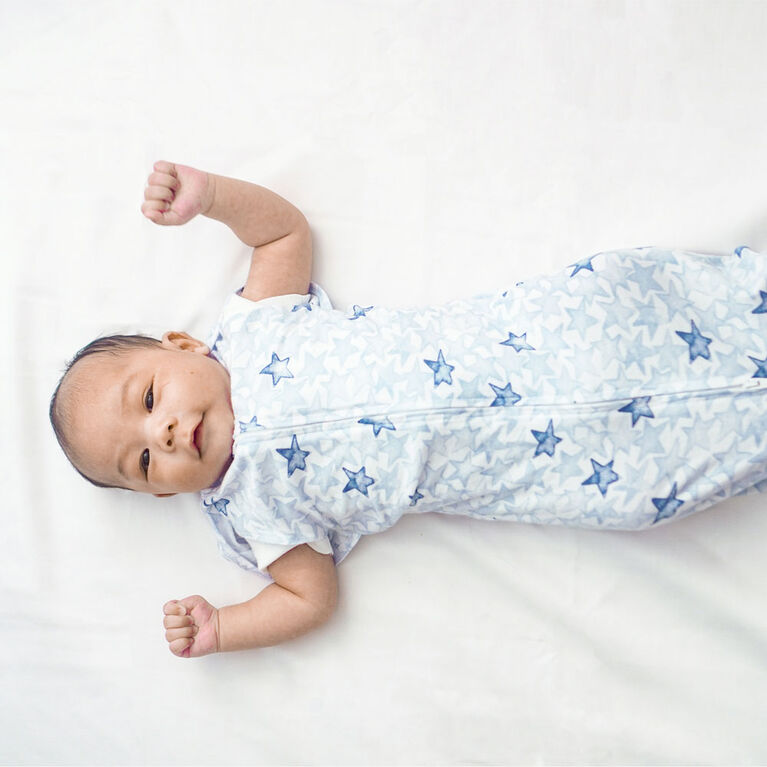 Aden + Anais Essentials 2Pack Easy Swaddle Snugs Twinkling Stars Blue