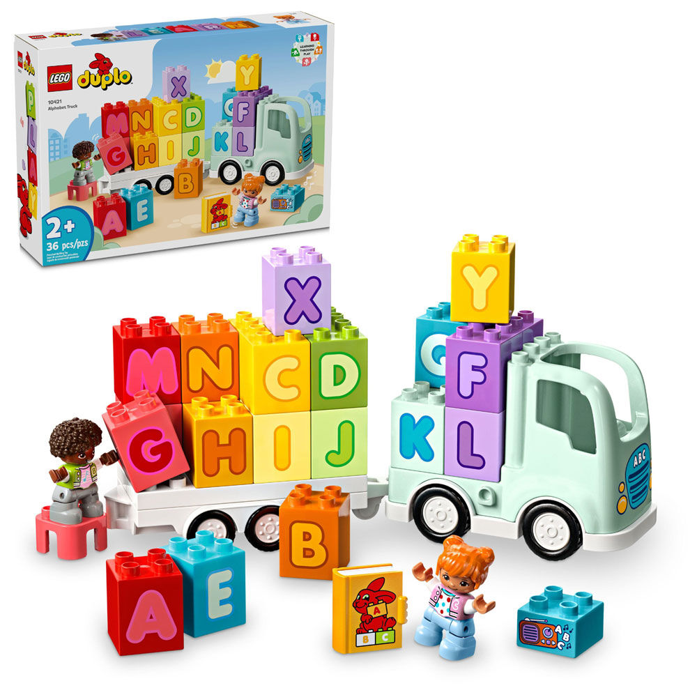 LEGO DUPLO Town Alphabet Truck Construction Toy 10421 Toys R Us Canada
