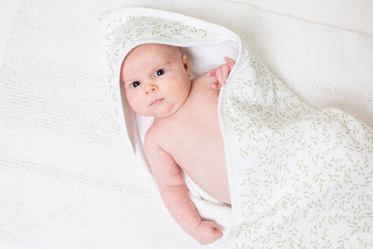 Lulujo - Hooded Towel - Greenery