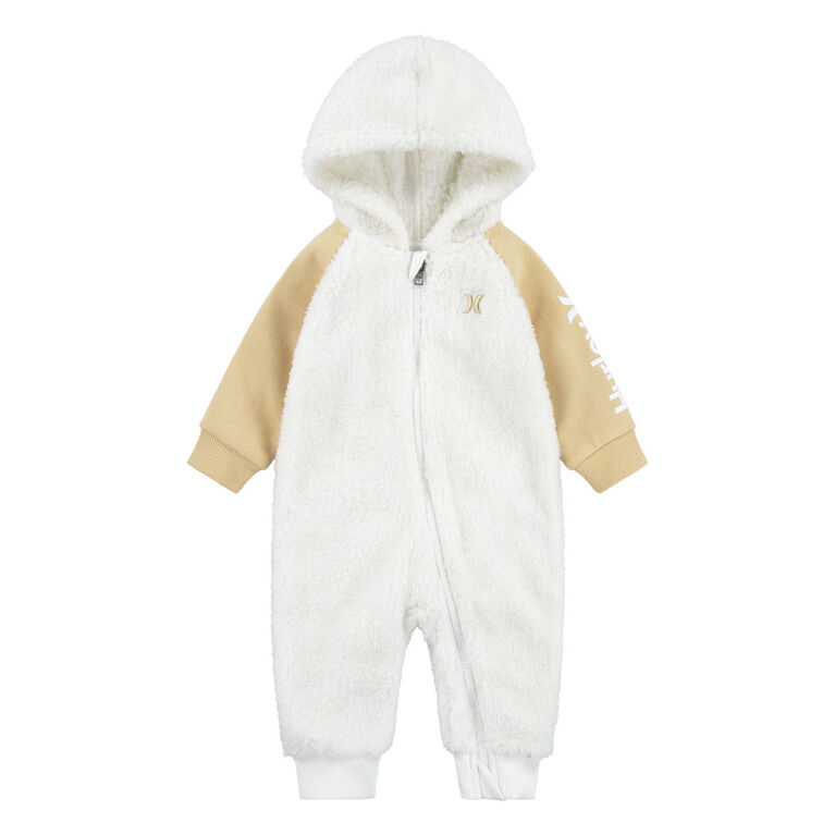 Hurley Coverall - black & white buffalo check
