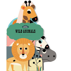 Bookscape Board Books: Wild Animals - Édition anglaise